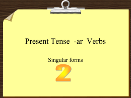 Plural -AR verbs PowerPoint Practice