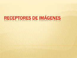 RECEPTORES DE IMÁGENES