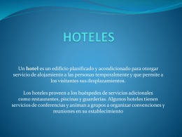 HOTELES - colorespacio