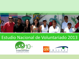 Estudio Nacional de Voluntariado 2013 v3 (1)