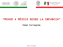 Edad Corregida - Hospital Infantil de México Federico Gómez