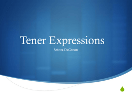 Tener Expressions - Waukee Community School District Blogs
