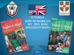 tutorial how to work on my dvd rom english in mind