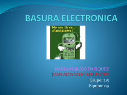 BASURA ELECTRONICA - jn