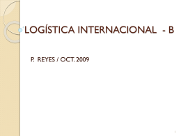 Presentación Logística internacional B