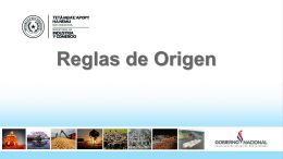 Reglas de Origen - Portal da Indústria