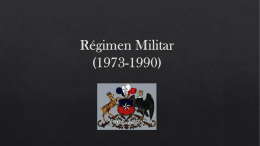 Regimen Militar 1973