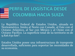 perfil de logística desde estados unidos hacia colombia