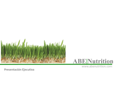 Diapositiva 1 - ABE|Nutrition