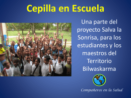 Cepilla en Escuela - Save Their Smiles