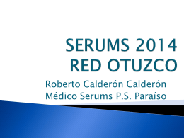 SERUMS Red Otuzco