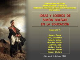 Simón Bolívar - WordPress.com