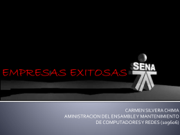 EMPRESAS EXITOSAS - SeminarioTallerFaceya