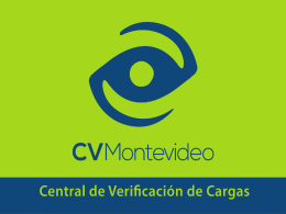 Presentación CV Montevideo