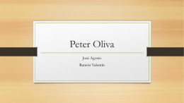 Peter Oliva - Educ 363 Planificación y Diseño Curricular