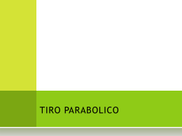 TIRO PARABOLICO