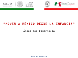 Áreas del Desarrollo - Hospital Infantil de México Federico Gómez