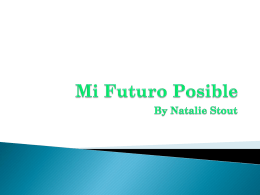 Mi Futuro Posible - WLWV Staff Blogs
