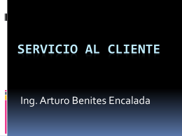 Servicio al cliente