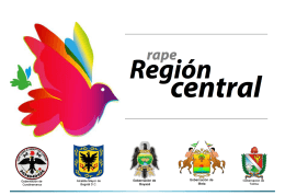 Presentación RAPE Región Central Secretario de Planeación en