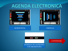 agenda electronica