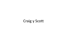 Craig y Scott - WordPress.com