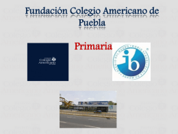 Colegio de Americano de Puebla - GENESIS