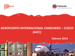 Aeropuerto Internacional de Chinchero – Cusco (AICC)