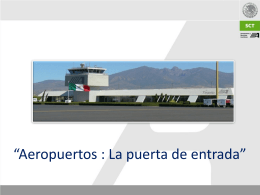 Aeropuerto - Foro Nacional de Turismo