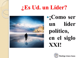 ¿Es Ud. un Líder? - Partido Liberal Colombiano