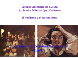 El realismo - Colegio Claretiano de Cúcuta