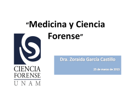 Dra. Zoraida García Castillo