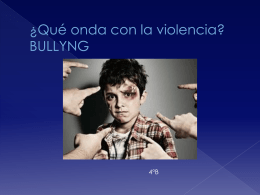 bullyng 4° b gab.m.mat.
