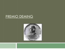 Premio Deming - Arturo López UGTO