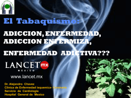 Tabaquismo - Lancet.mx
