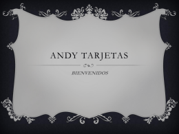 Andy tarjetas - WordPress.com