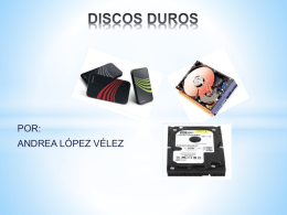 TECNOLOGIAS DE DISCOS DUROS