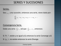 Series. - Cristian Castillo
