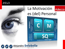 motivación - Alejandro Delobelle