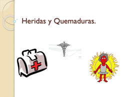 HERIDAS Y QUEMADURAS - Over-blog