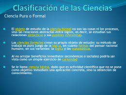 Prof. Alvin Clase 2 La Ciencia