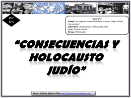 Consecuencias y Holocausto Judío - Historia1Imagen