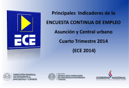 Presentación ECE 4to Trimestre 2014