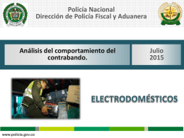Boletín Electrodomésticos Julio 2015