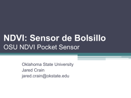 OSU NDVI Pocket Sensor - Oklahoma State University