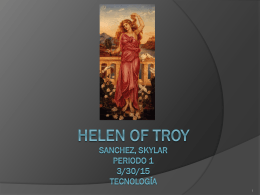 Helen of Troy - sanchezportofolio