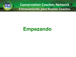 Socios - Conservation Coaches Network