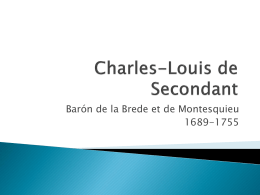 Charles-Louis de Secondant