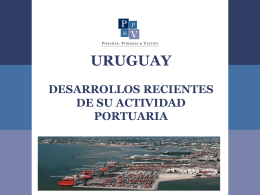 los puertos en uruguay