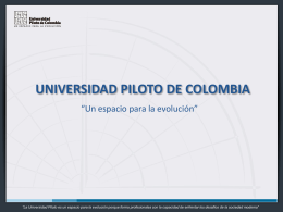 Autoevaluación - Universidad Piloto de Colombia